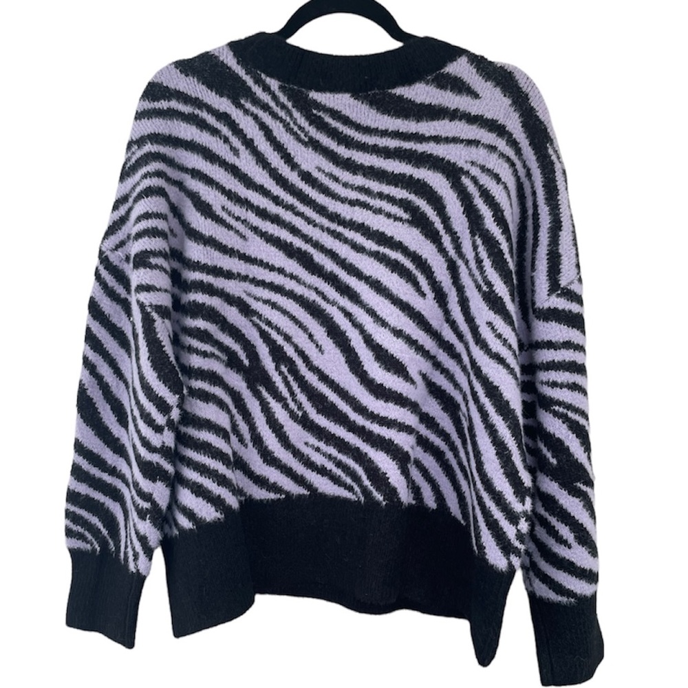Torrid Plus Size Zebra Print Sweater - image 3